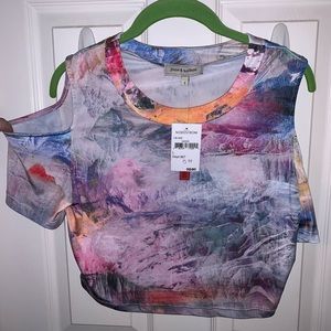 Nordstrom: June and Hudson Colorful Cropped top